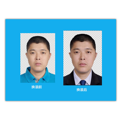 证件照换装